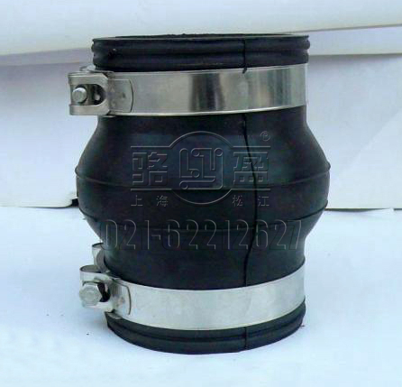 駱盈工程專用不銹鋼卡箍橡膠接頭