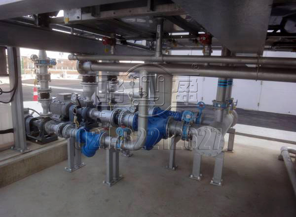 鋼鐵閥門高爐系統專用橡膠接頭現場