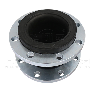 耐酸堿單球體橡膠接頭